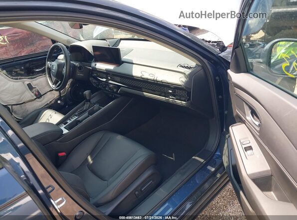 1HGCY2F63SA038771 2025 HONDA ACCORD Blue Vista interior delantera