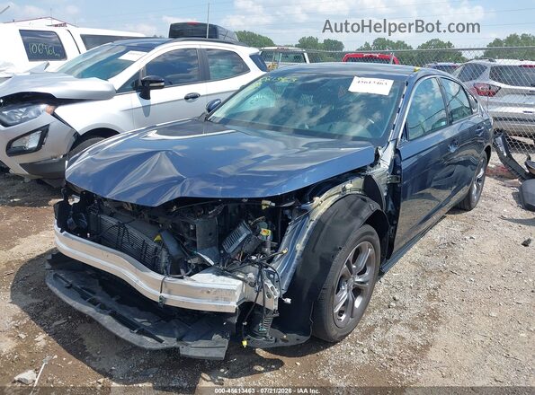 1HGCY2F63SA038771 2025 HONDA ACCORD Blue Vista tres cuartos delantera izquierda