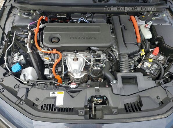 1HGCY2F63SA081930 2025 HONDA ACCORD Gray Вид задньої частини салону
