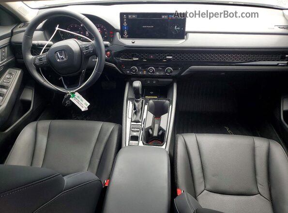 1HGCY2F63SA081930 2025 HONDA ACCORD Gray Вид панелі приладів