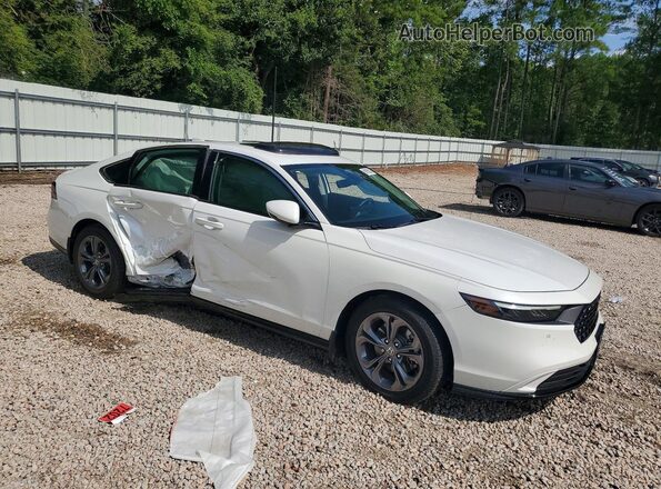 1HGCY2F64RA016207 2024 HONDA ACCORD White Przód prawy