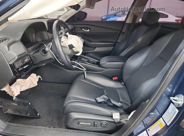 1HGCY2F65PA047995 2023 HONDA ACCORD Blue Widok wnętrza z przodu