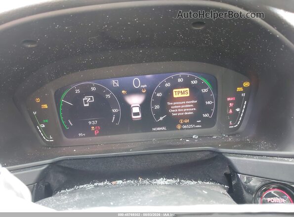 1HGCY2F65PA068751 2023 HONDA ACCORD Синий Вид задних сидений