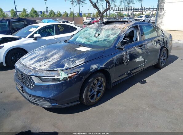 1HGCY2F65PA068751 2023 HONDA ACCORD Синий Передняя левая четверть