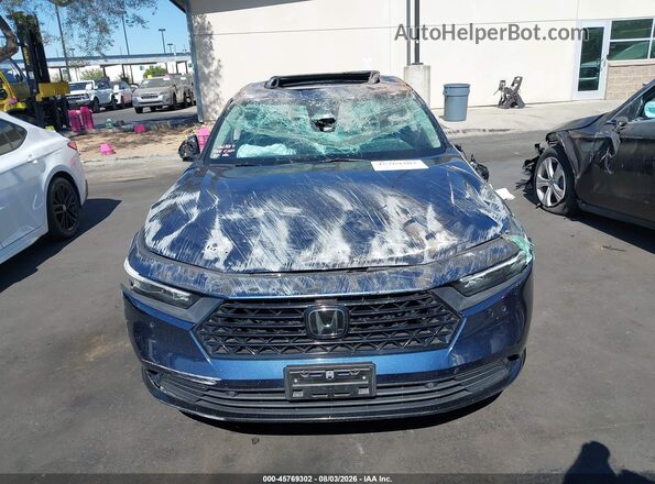 1HGCY2F65PA068751 2023 HONDA ACCORD Синий Вид спереди