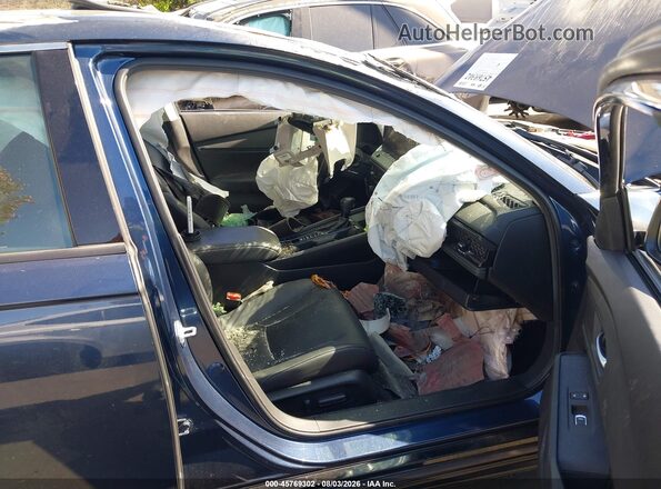 1HGCY2F65PA068751 2023 HONDA ACCORD Синий Вид салона спереди