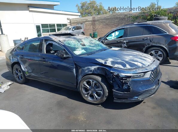 1HGCY2F65PA068751 2023 HONDA ACCORD Синий Вид задней части салона