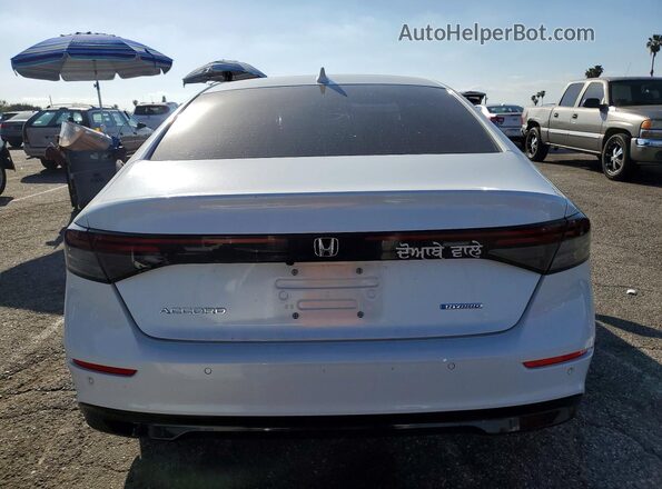 1HGCY2F65RA030455 2024 HONDA ACCORD White Հետևի տեսք