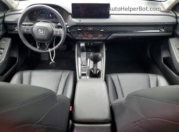 1HGCY2F65SA060741 2025 HONDA ACCORD Blue Dashboard view