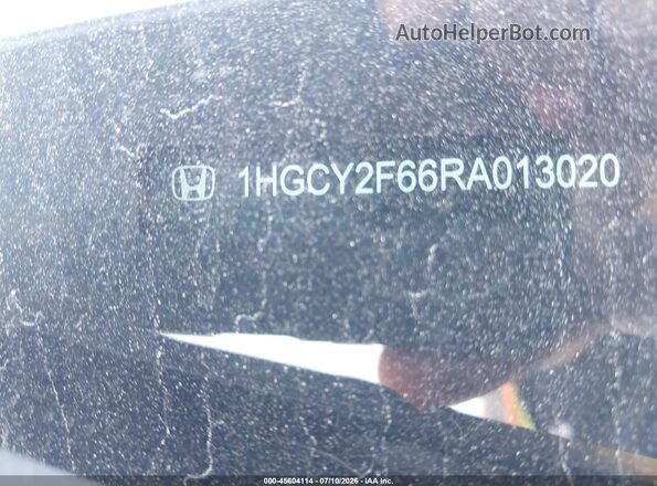 1HGCY2F66RA013020 2024 HONDA ACCORD Silver ძრავის განყოფილების ხედი
