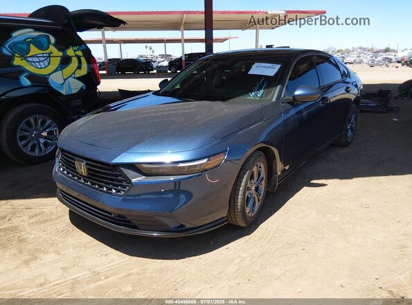 1HGCY2F66RA020680 2024 HONDA ACCORD Blue Առջևի ձախ երեք քառորդ տեսարան