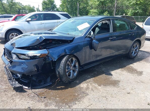 1HGCY2F66RA044851 2024 HONDA ACCORD Blue Przód lewy