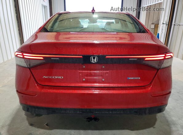 1HGCY2F66RA090552 2024 HONDA ACCORD Red Հետևի տեսք
