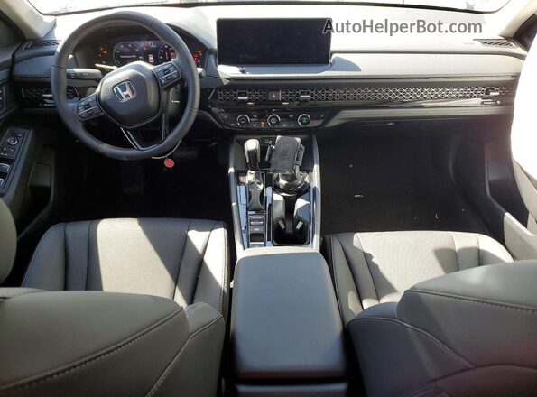 1HGCY2F66SA057783 2025 HONDA ACCORD Gray Dashboard view