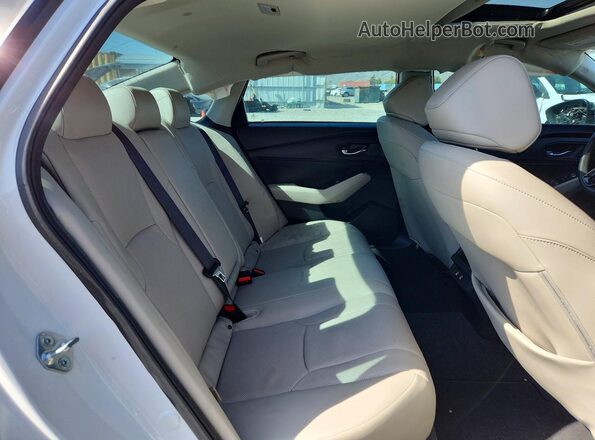 1HGCY2F67PA055757 2023 HONDA ACCORD White Widok tylnych siedzeń