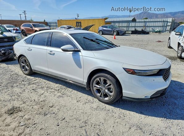 1HGCY2F67PA055757 2023 HONDA ACCORD White Przód prawy
