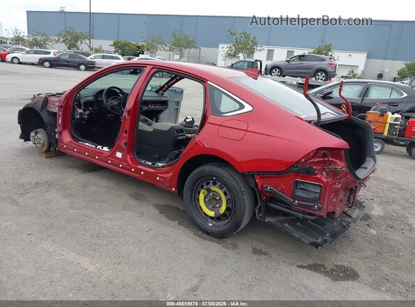 1HGCY2F67SA001707 2025 HONDA ACCORD Red უკანა მარცხენა