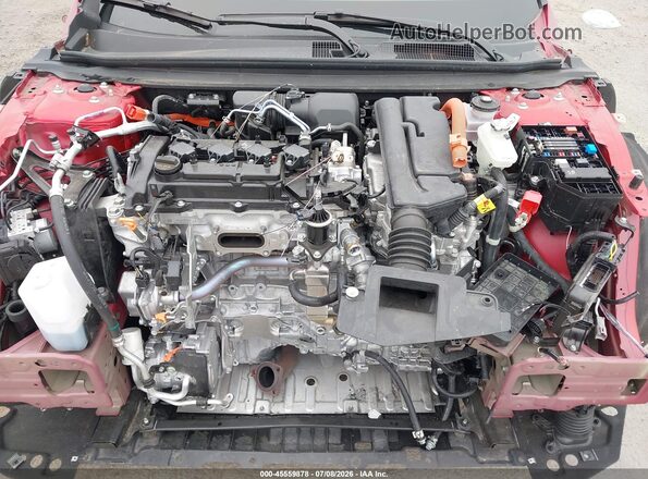 1HGCY2F67SA001707 2025 HONDA ACCORD Red უკანა ხედი