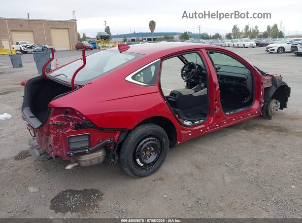 1HGCY2F67SA001707 2025 HONDA ACCORD Red უკანა მარჯვენა
