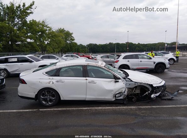 1HGCY2F68PA012061 2023 HONDA ACCORD White Vista del cuadro de instrumentos