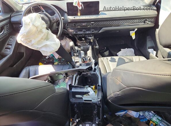 1HGCY2F68RA088351 2024 HONDA ACCORD Gray წინა პანელის ხედი