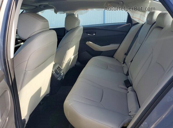 1HGCY2F68SA015454 2025 HONDA ACCORD Gray Widok tylnych siedzeń