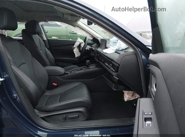 1HGCY2F68SA063133 2025 HONDA ACCORD Navy Front interior view