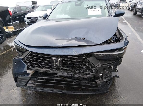 1HGCY2F68SA063133 2025 HONDA ACCORD Navy Instrument cluster view