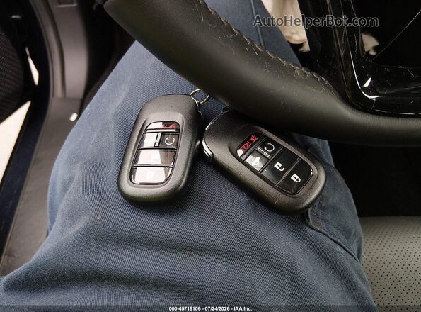 1HGCY2F68SA063133 2025 HONDA ACCORD Navy Dashboard view
