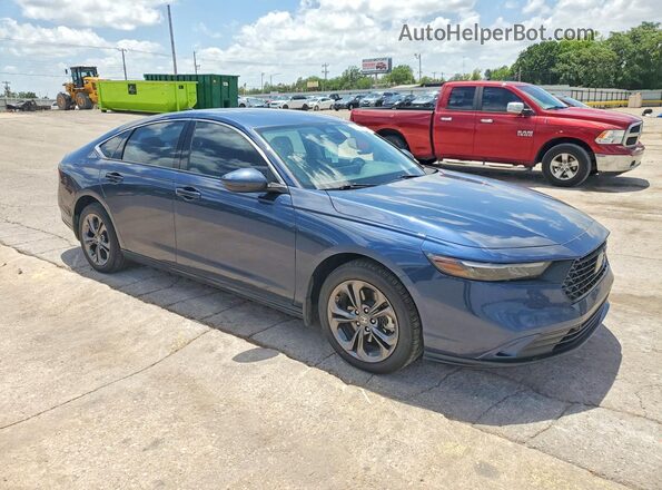 1HGCY2F69RA040924 2024 HONDA ACCORD Blue Передня права чверть
