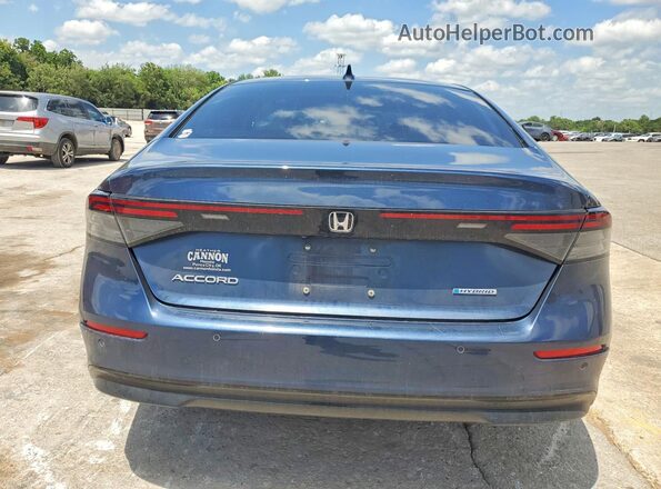 1HGCY2F69RA040924 2024 HONDA ACCORD Blue Вид ззаду