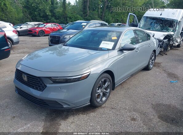 1HGCY2F69RA093445 2024 HONDA ACCORD Серый Передняя левая четверть