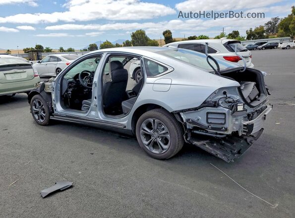 1HGCY2F69SA074609 2025 HONDA ACCORD Silver Trasero izquierdo