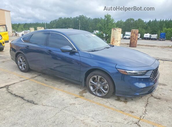 1HGCY2F6XPA018072 2023 HONDA ACCORD Blue Przód prawy