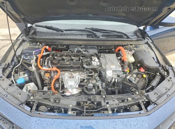 1HGCY2F6XPA018072 2023 HONDA ACCORD Blue Widok wnętrza z tyłu