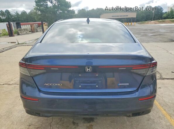 1HGCY2F6XPA018072 2023 HONDA ACCORD Blue Widok z tyłu