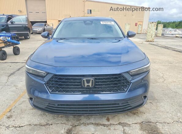 1HGCY2F6XPA018072 2023 HONDA ACCORD Blue Widok z przodu