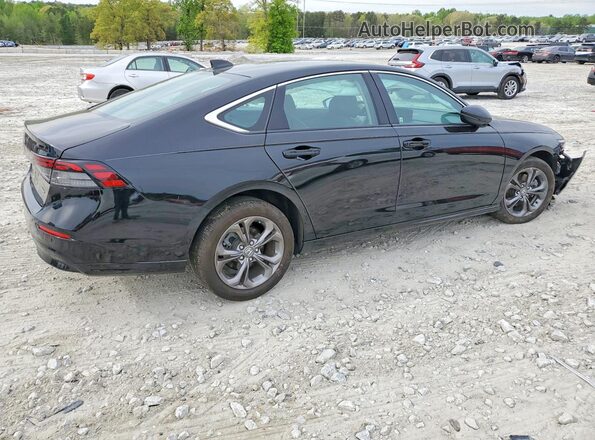 1HGCY2F6XPA040458 2023 HONDA ACCORD Black Հետևի աջ