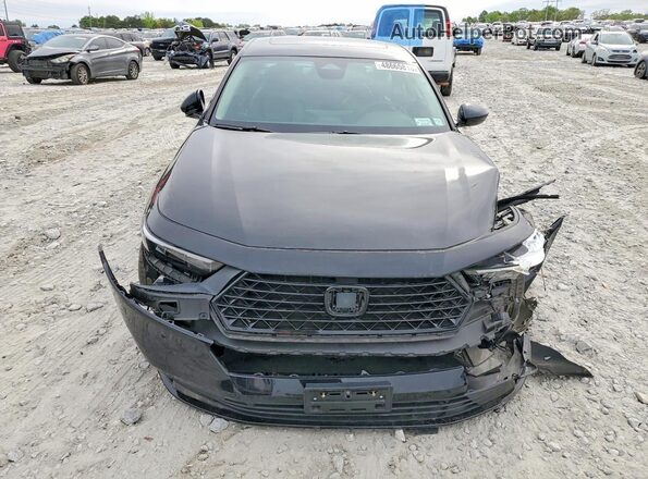 1HGCY2F6XPA040458 2023 HONDA ACCORD Black Դիմացի տեսք