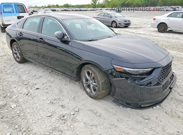 1HGCY2F6XPA040458 2023 HONDA ACCORD Black Առջևի աջ