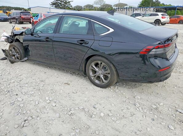 1HGCY2F6XPA040458 2023 HONDA ACCORD Black Հետևի ձախ