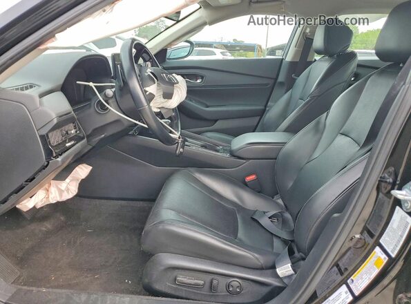 1HGCY2F6XPA040458 2023 HONDA ACCORD Black Սալոնի դիմացի տեսք