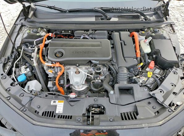 1HGCY2F6XPA040458 2023 HONDA ACCORD Black Սալոնի հետևի տեսք