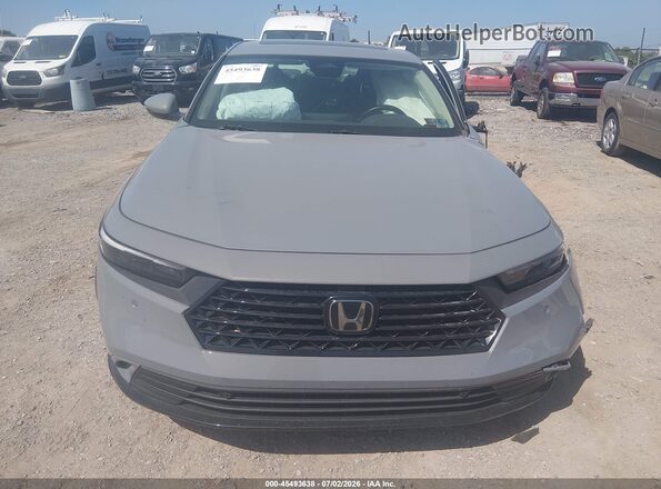 1HGCY2F6XRA023680 2024 HONDA ACCORD Gray Սարքավորումների վահանակի տեսք