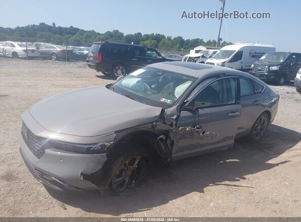 1HGCY2F6XRA023680 2024 HONDA ACCORD Gray Դիմացի տեսք