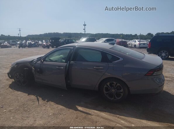 1HGCY2F6XRA023680 2024 HONDA ACCORD Gray Սալոնի 360 աստիճան տեսք