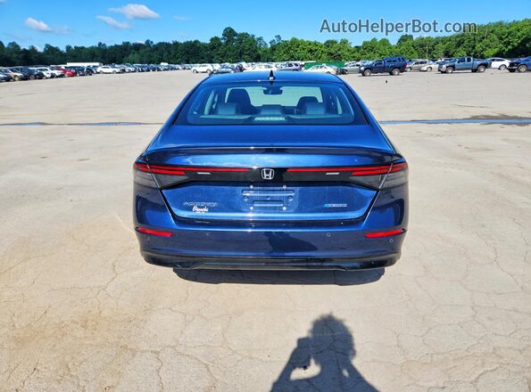 1HGCY2F6XRA040186 2024 HONDA ACCORD Синий Вид сзади