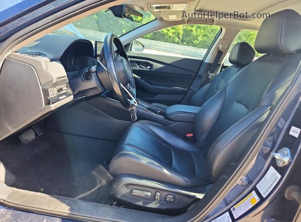 1HGCY2F6XRA040186 2024 HONDA ACCORD Синий Вид салона спереди