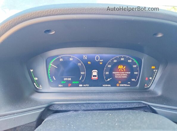 1HGCY2F6XRA040186 2024 HONDA ACCORD Синий Вид щитка приборов