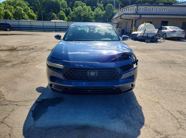 1HGCY2F6XRA040186 2024 HONDA ACCORD Синий Вид спереди